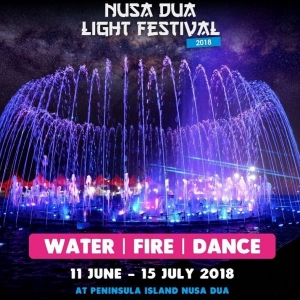 35 days Light Festival at Nusa dua from June 11 untill July 15  2018